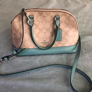 Mini Sierra satchel in signature canvas